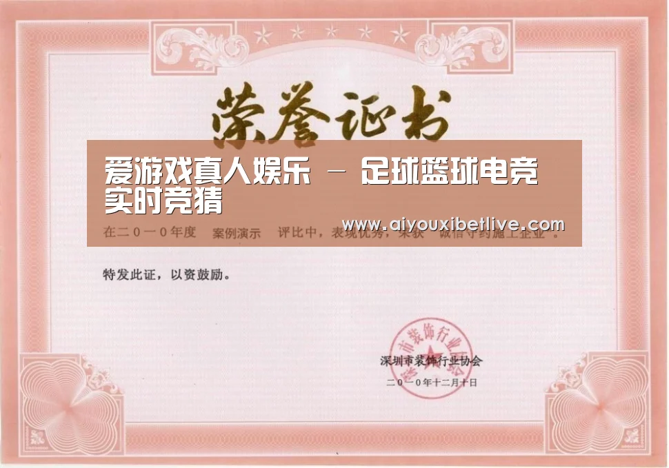 荣誉证书二(图1)